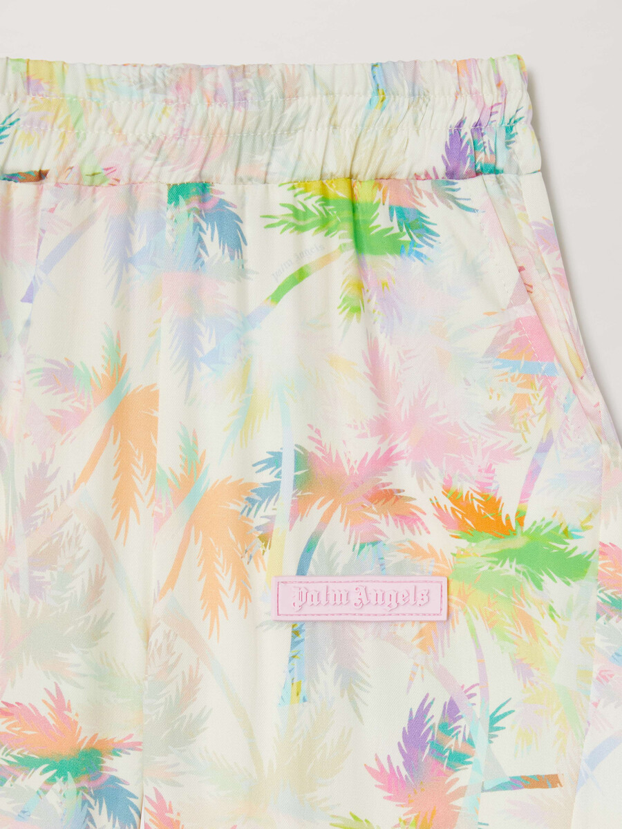 pantaloni aop palms split