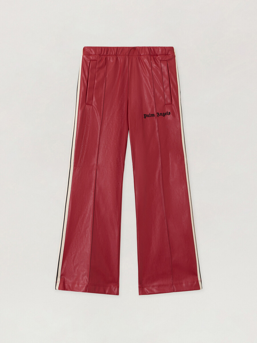 pantaloni da tuta svasati rivestiti