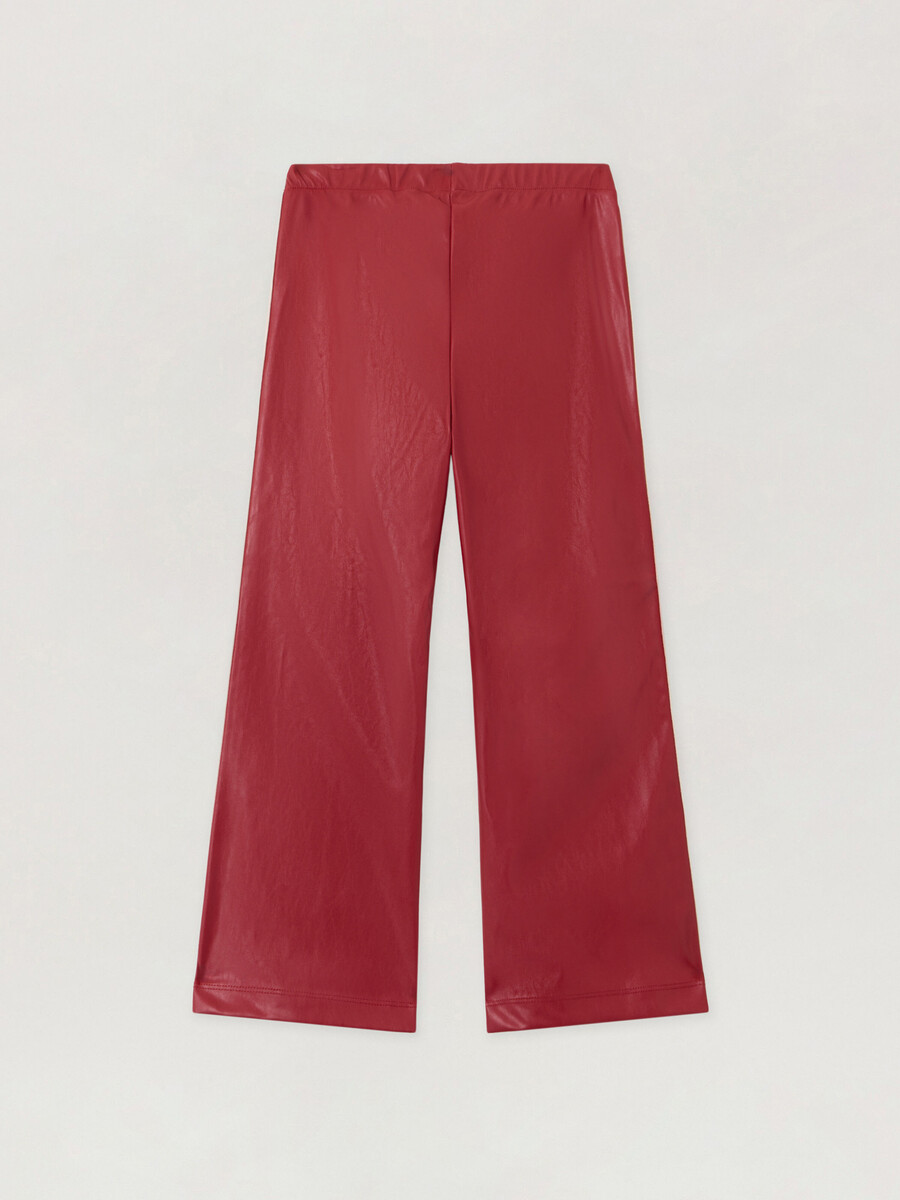 pantaloni da tuta svasati rivestiti
