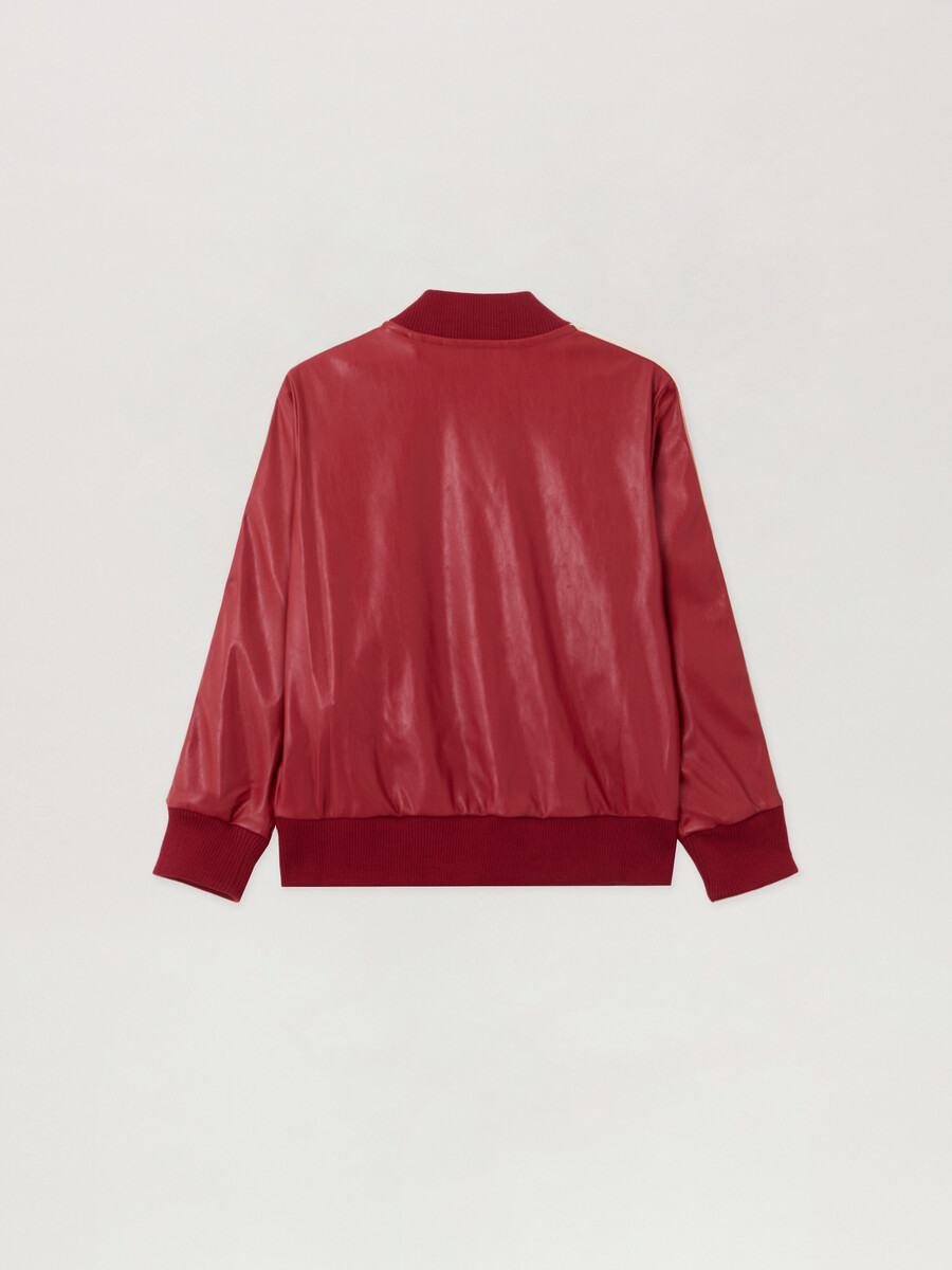giacca bomber da pista rivestita