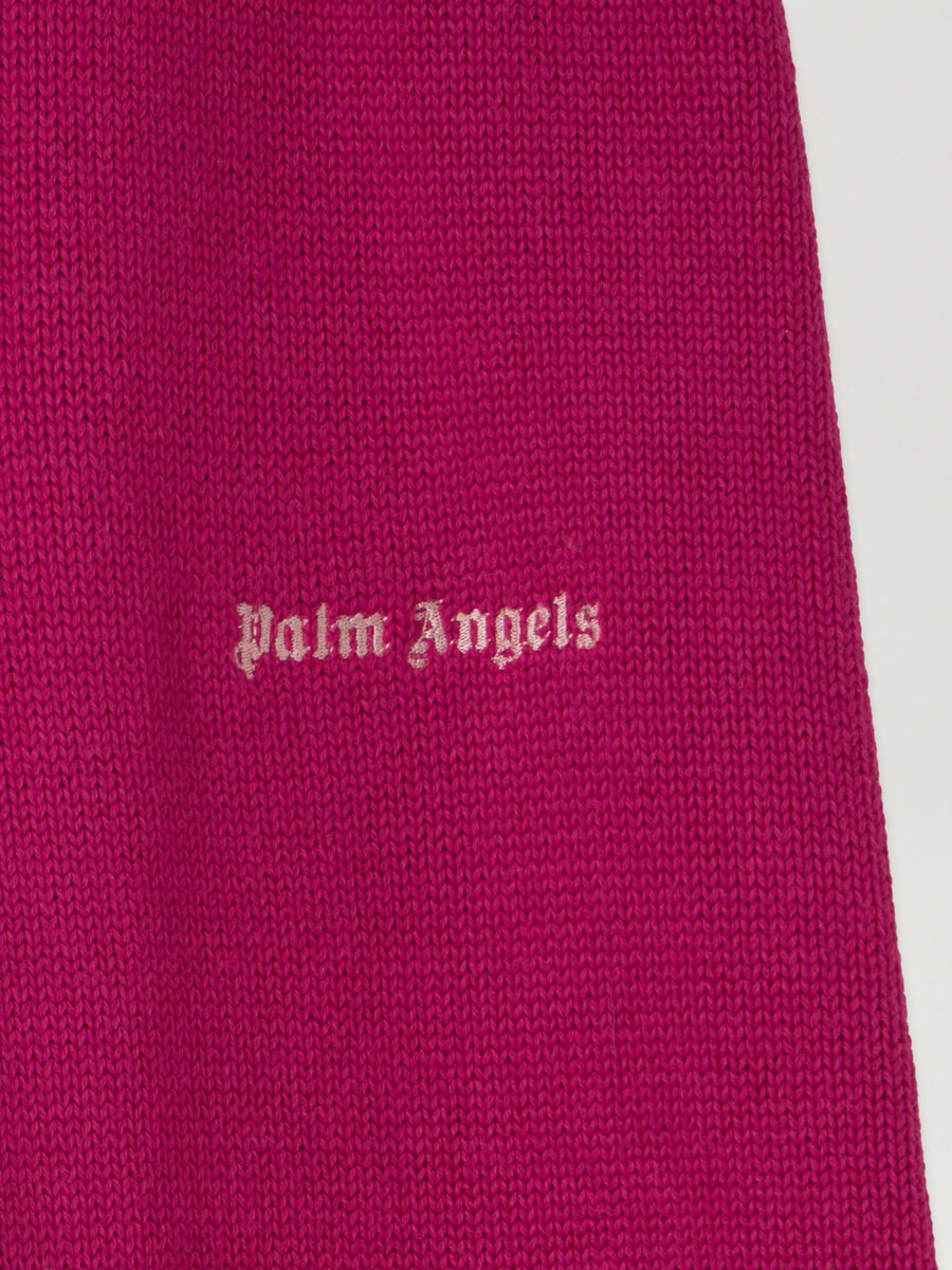 pantaloni in maglia a gamba larga palms