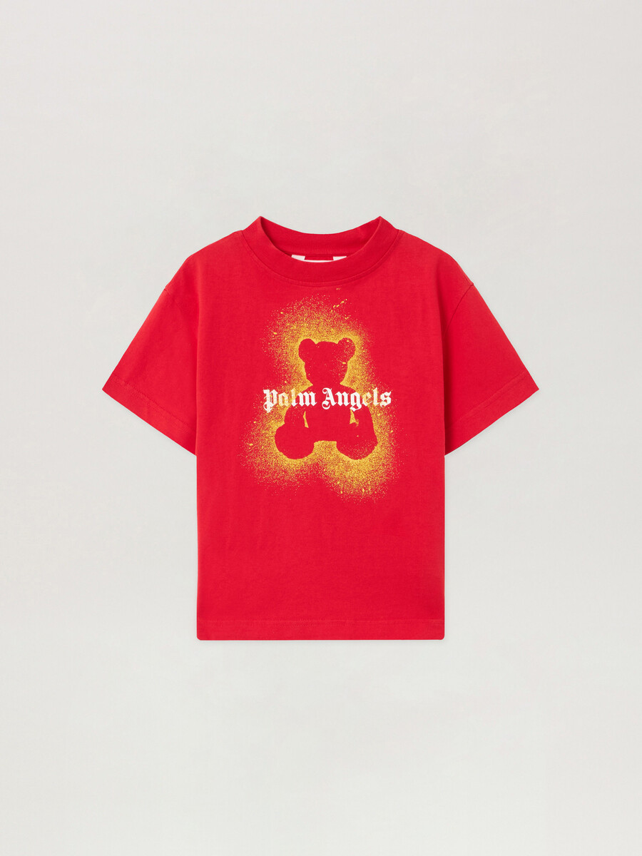 maglietta grafica spray bear