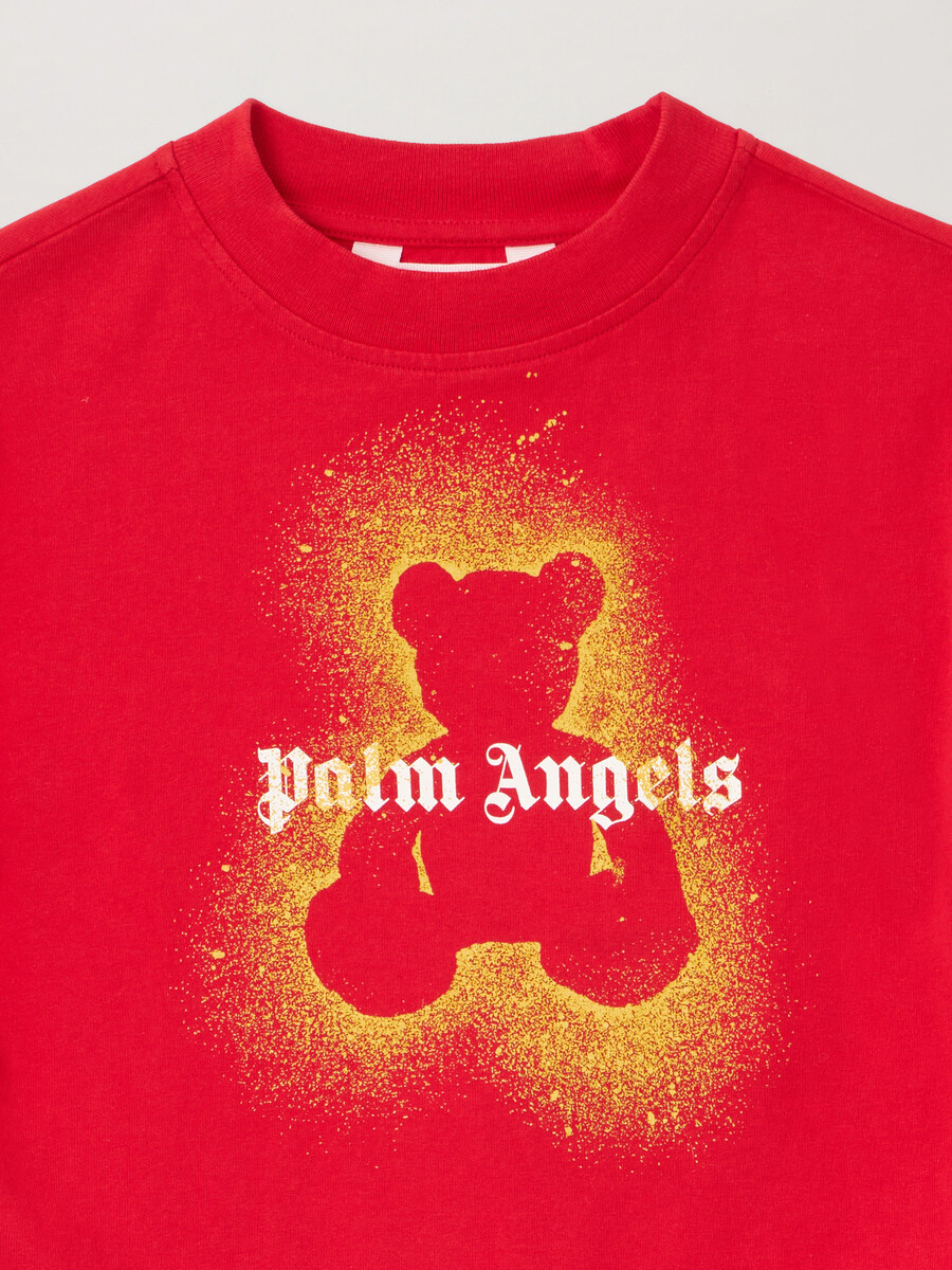 maglietta grafica spray bear