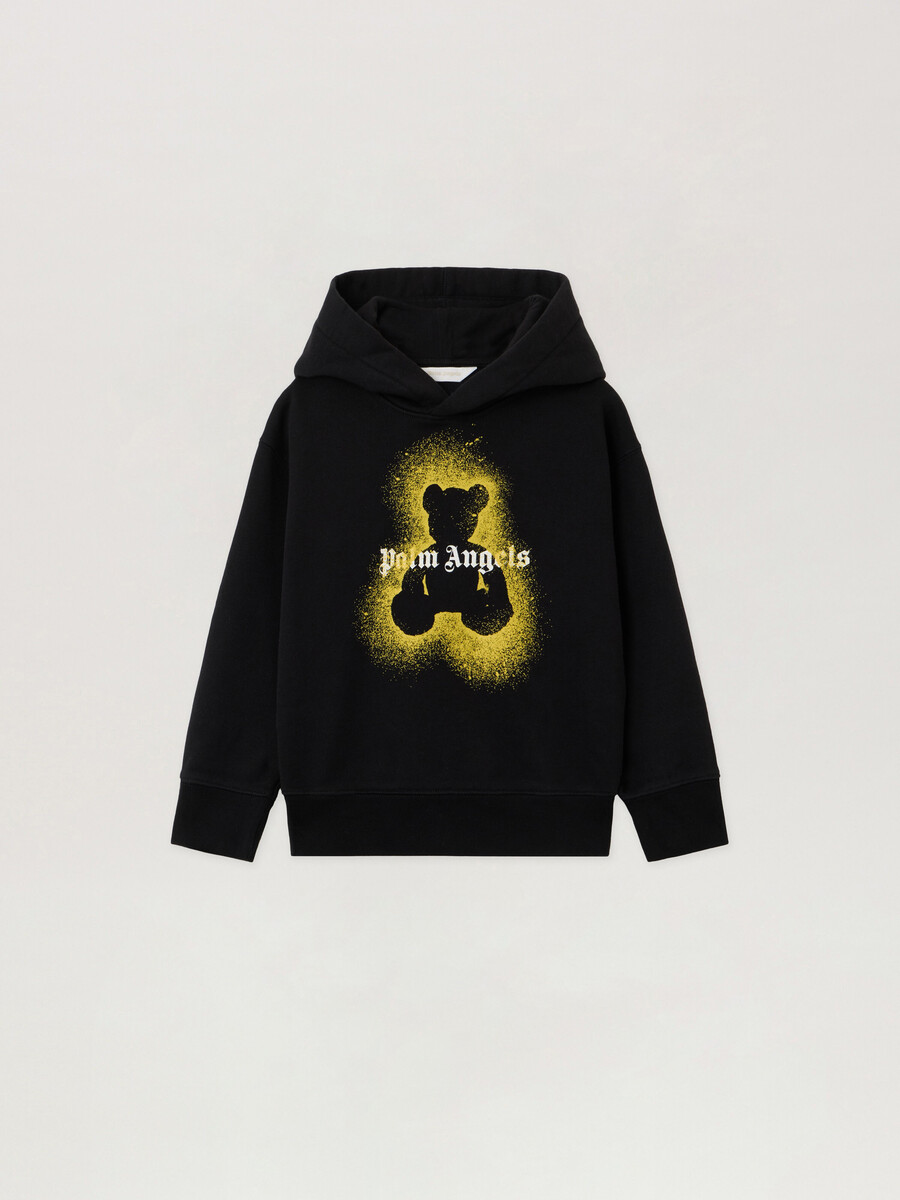 felpa con cappuccio spray bear