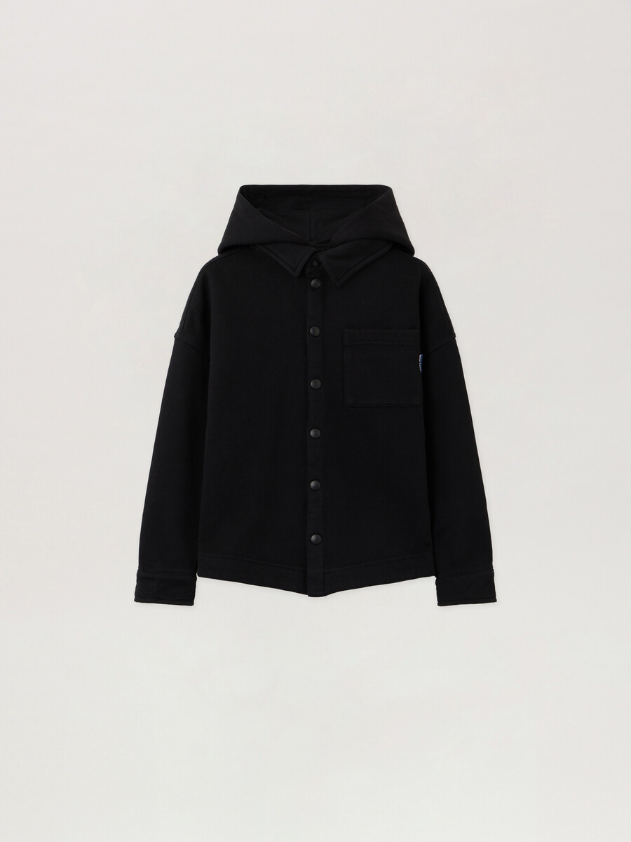 felpa con cappuccio oversize con logo