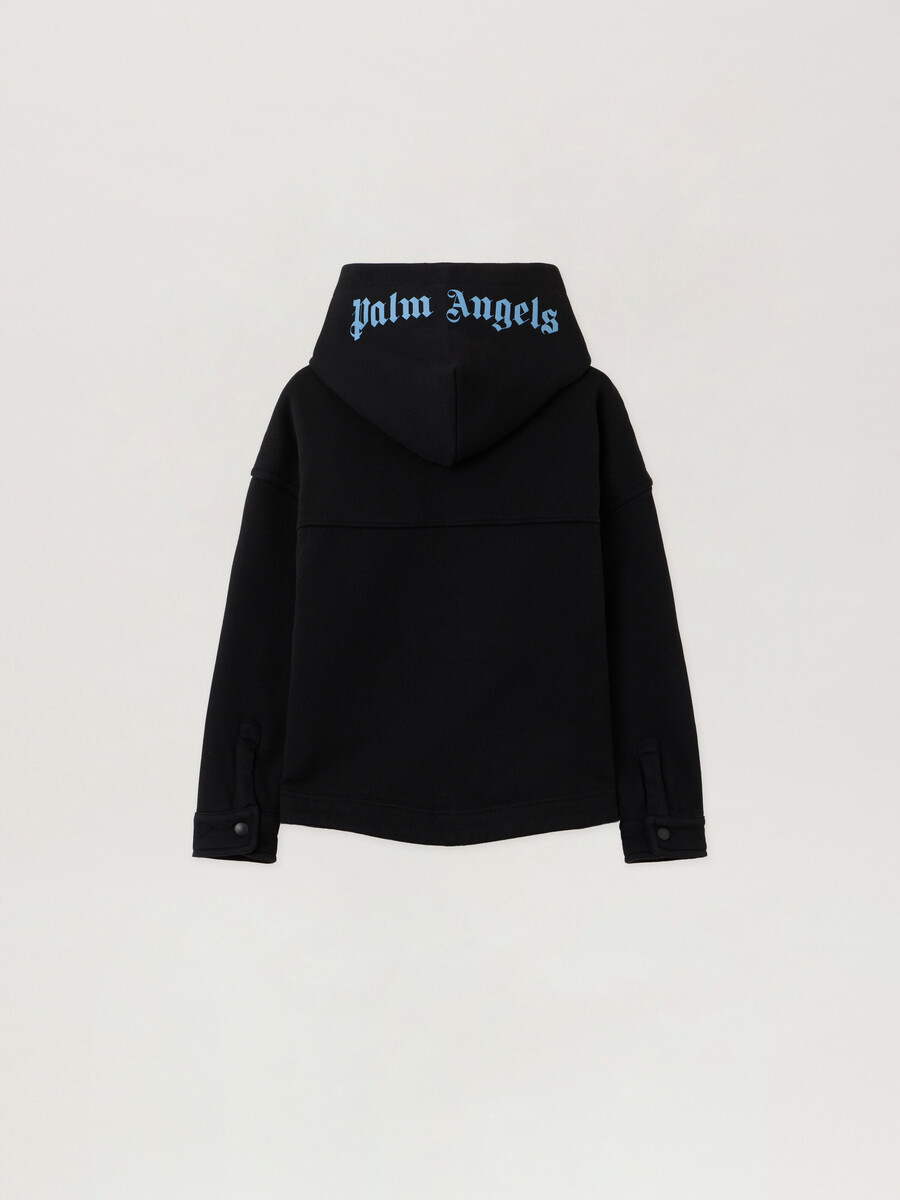 felpa con cappuccio oversize con logo