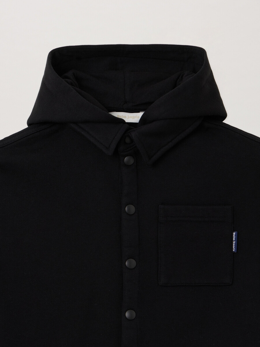 felpa con cappuccio oversize con logo