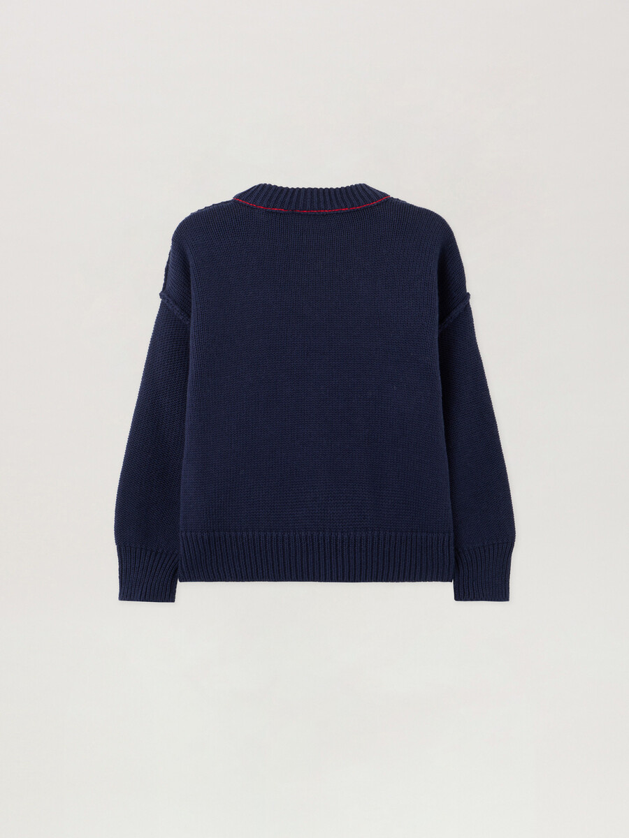 maglione con bandiera delle palme