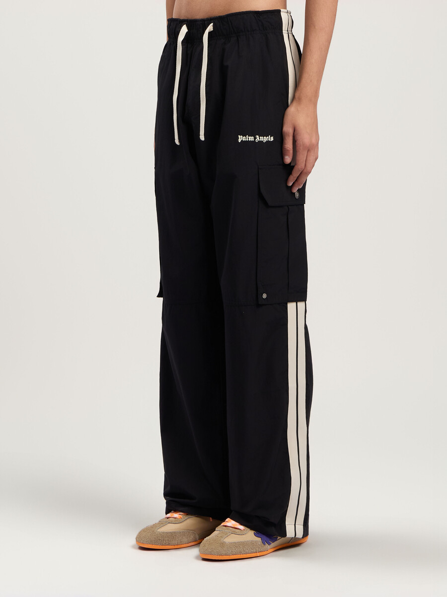 pantaloni cargo con logo classico