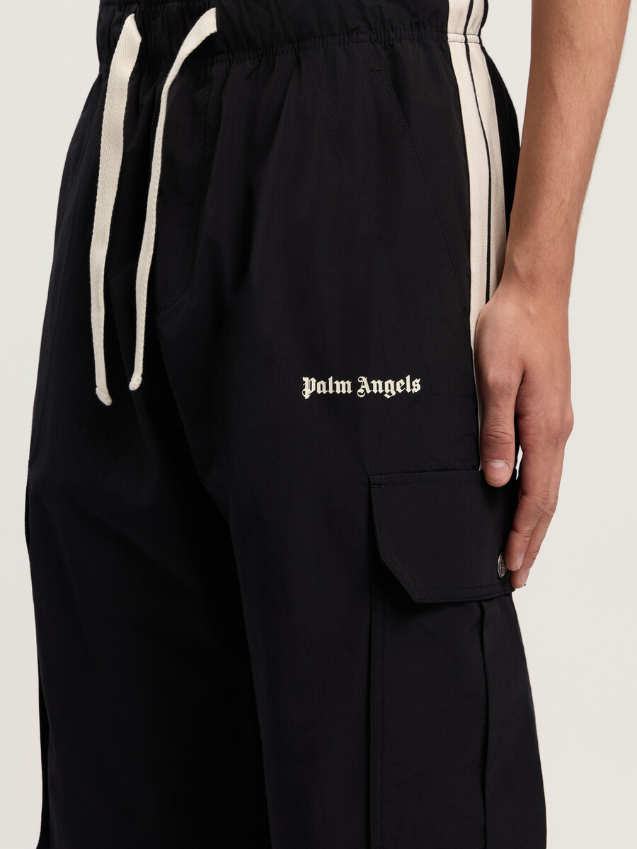 pantaloni cargo con logo classico