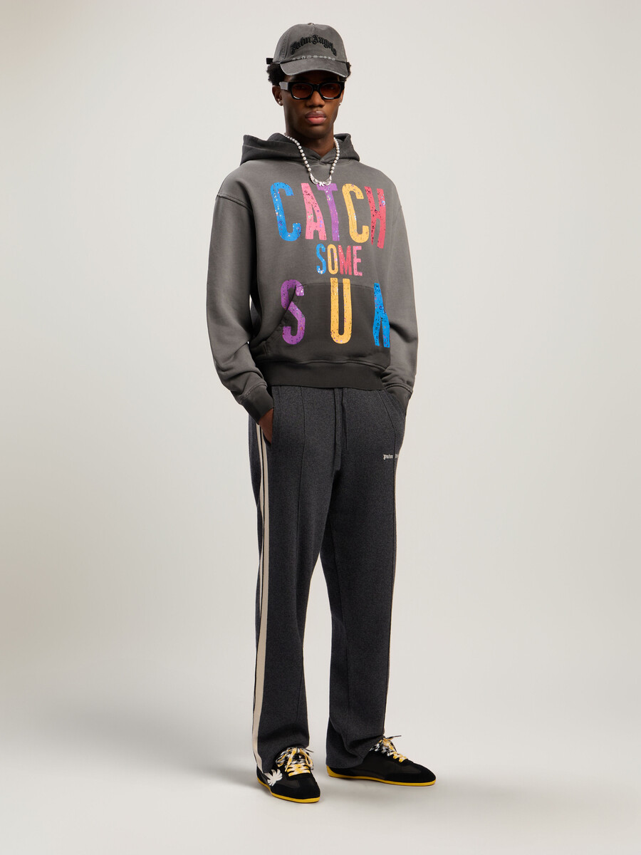 pantaloni da tuta in maglia con logo classico
