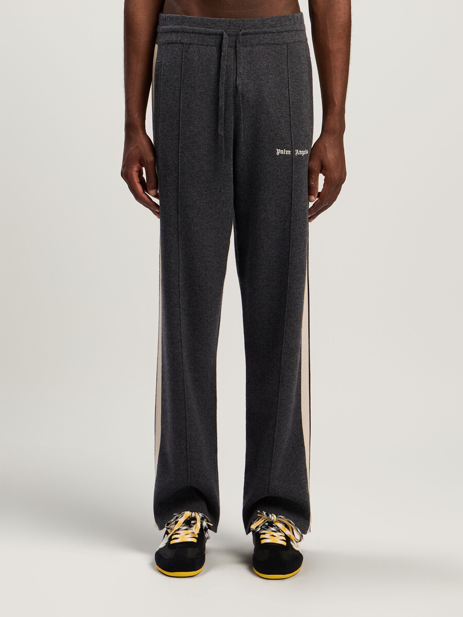 pantaloni da tuta in maglia con logo classico
