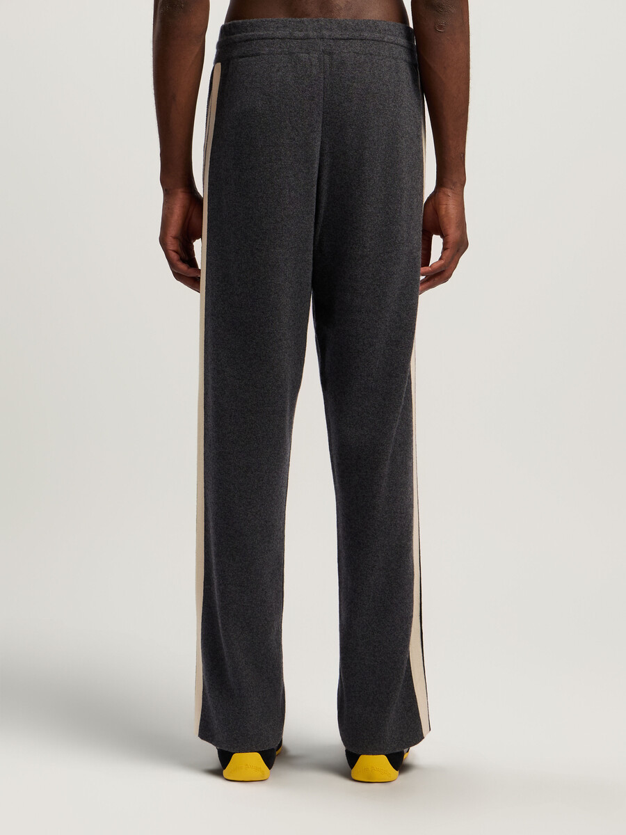 pantaloni da tuta in maglia con logo classico