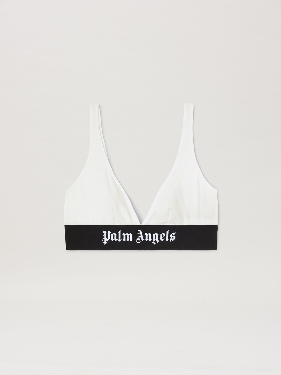 reggiseno a triangolo con logo classico