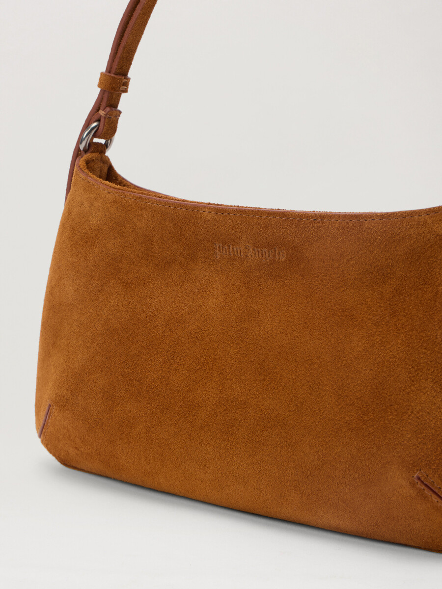 borsa giorgina in pelle scamosciata