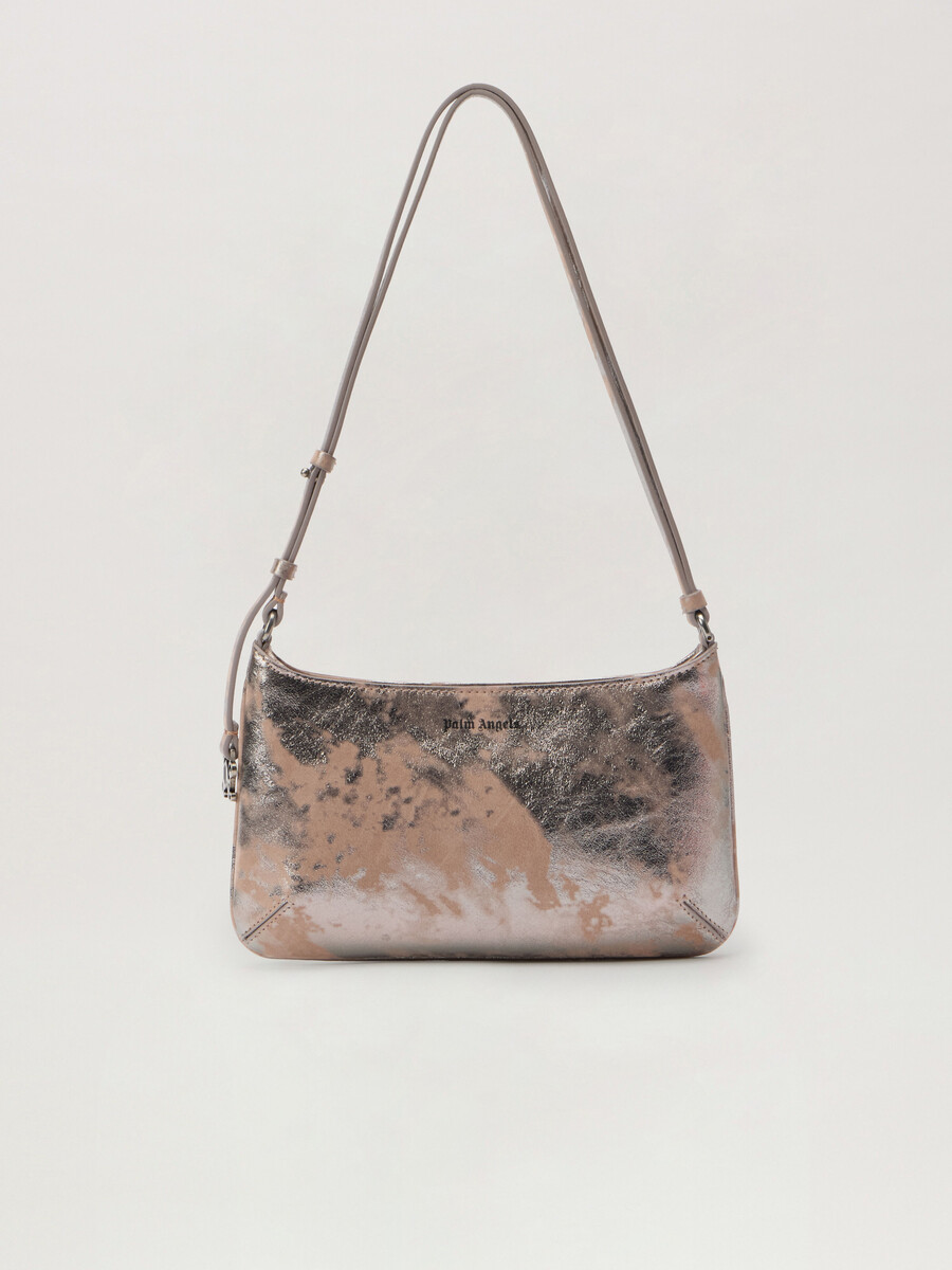 borsa giorgina in pelle stropicciata