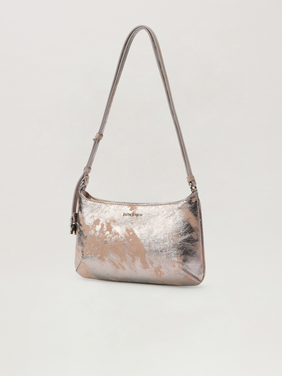 borsa giorgina in pelle stropicciata