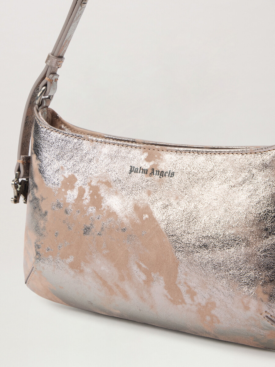 borsa giorgina in pelle stropicciata