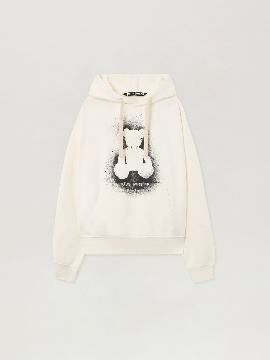 felpa con cappuccio spray bear
