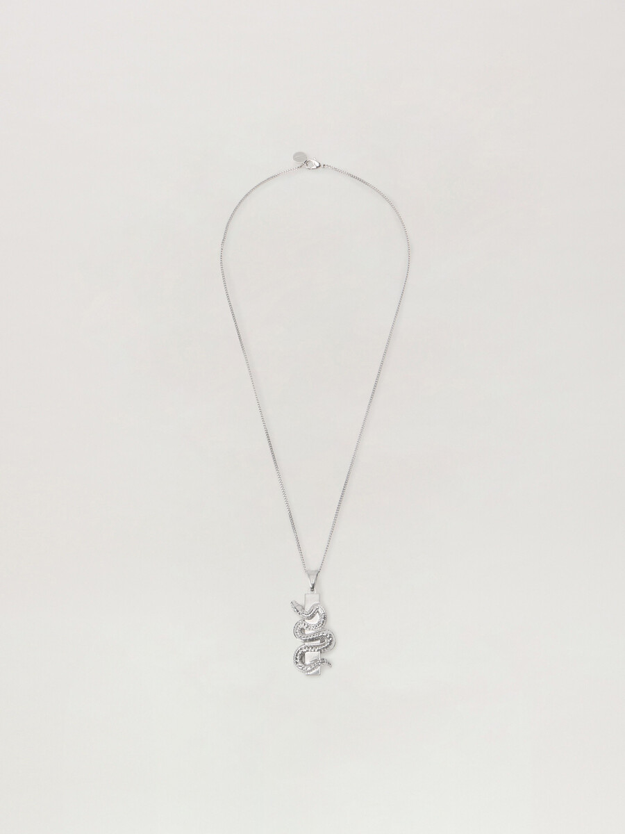 collana con logo snake box