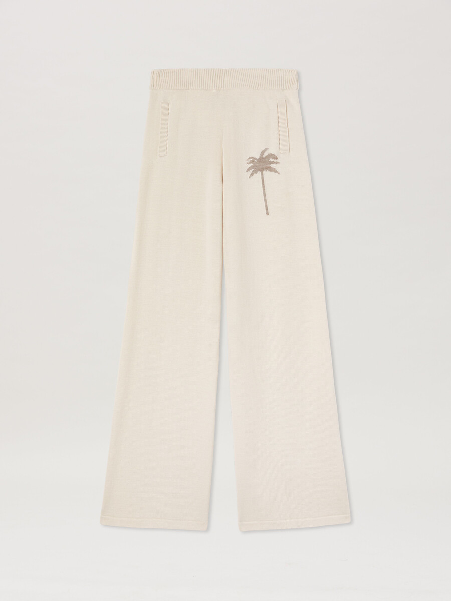 pantaloni in maglia palms