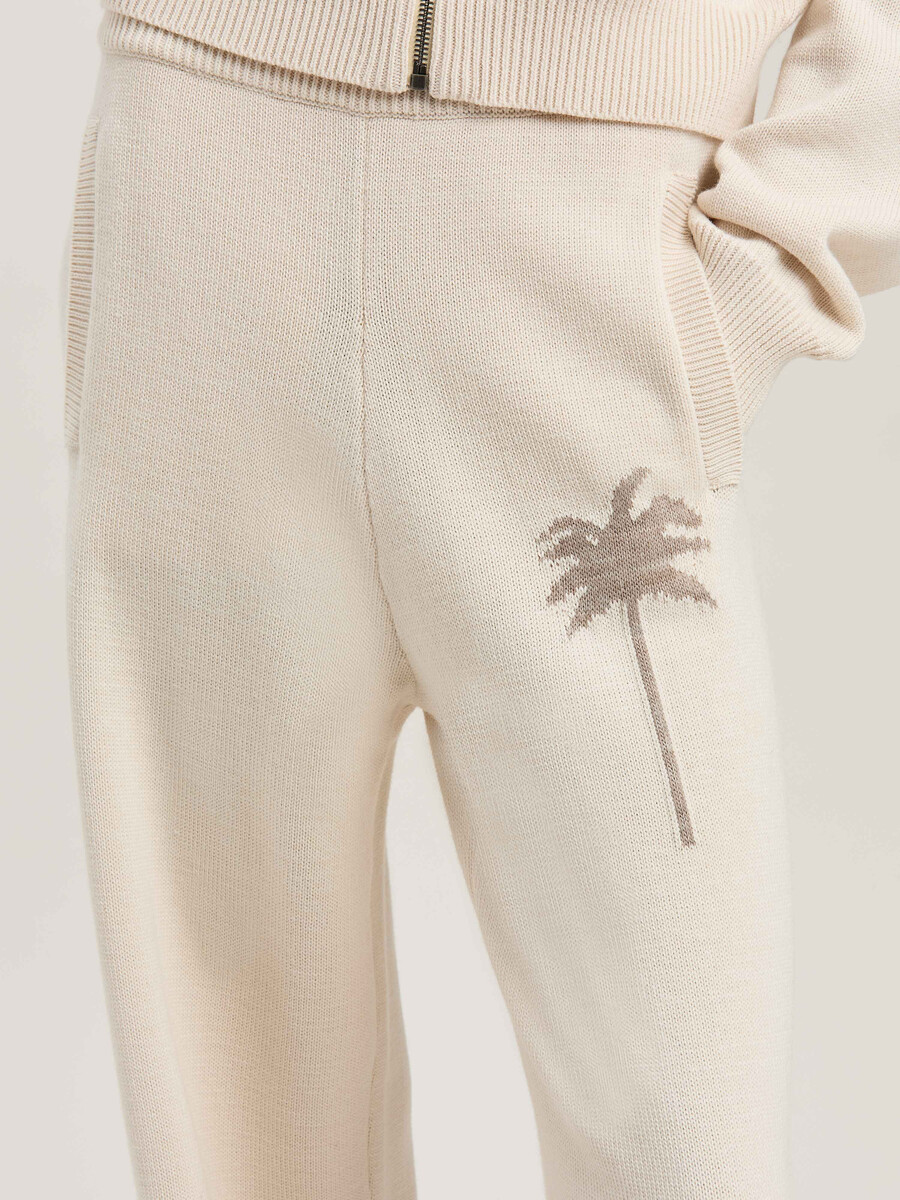 pantaloni in maglia palms