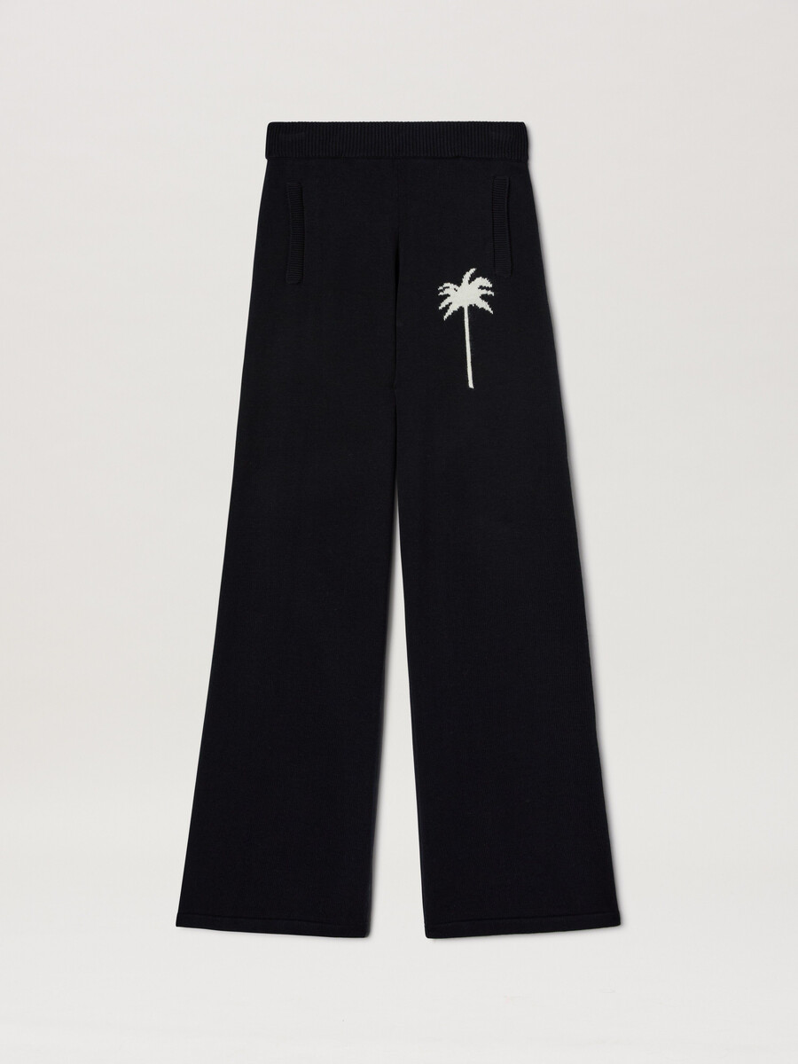 pantaloni in maglia palms