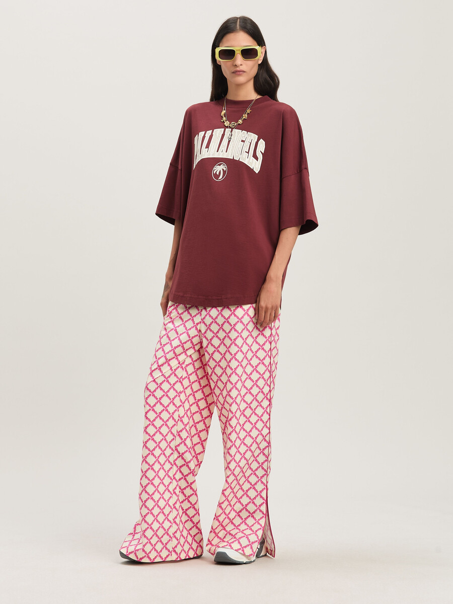 pantaloni con logo net split