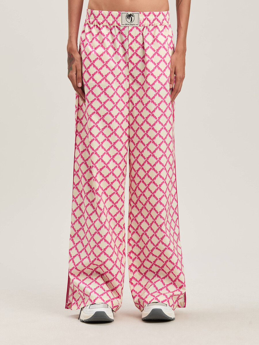 pantaloni con logo net split