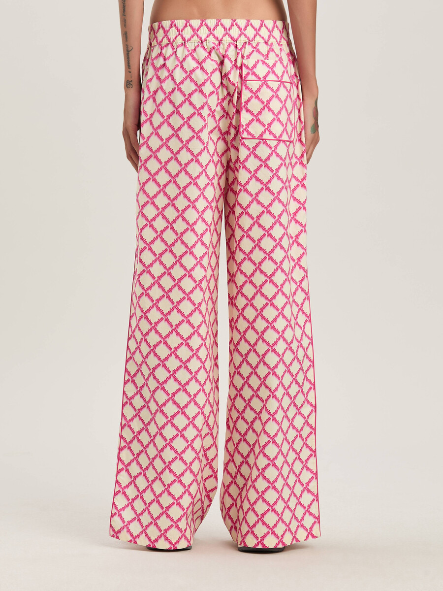 pantaloni con logo net split