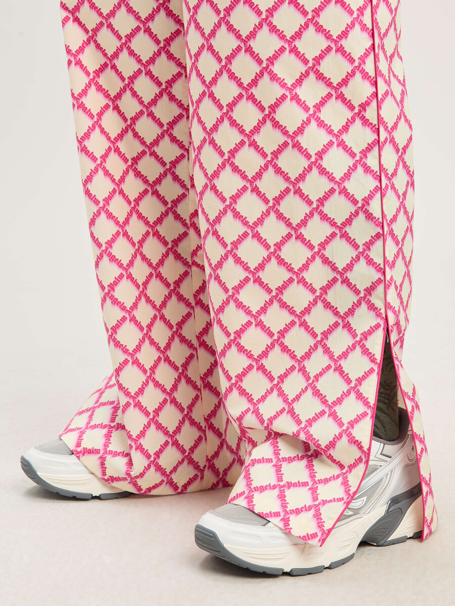 pantaloni con logo net split