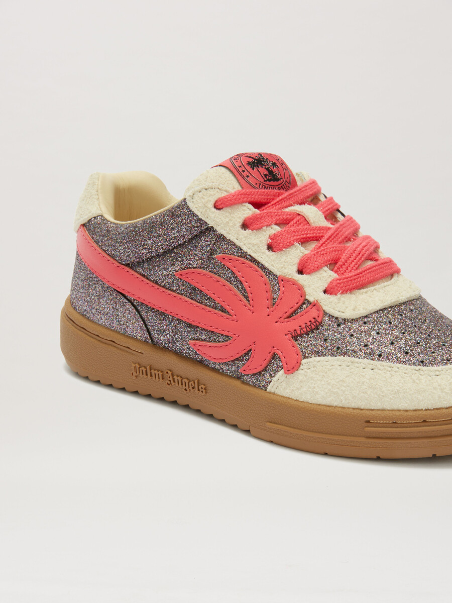 palm beach university glitter silver - s