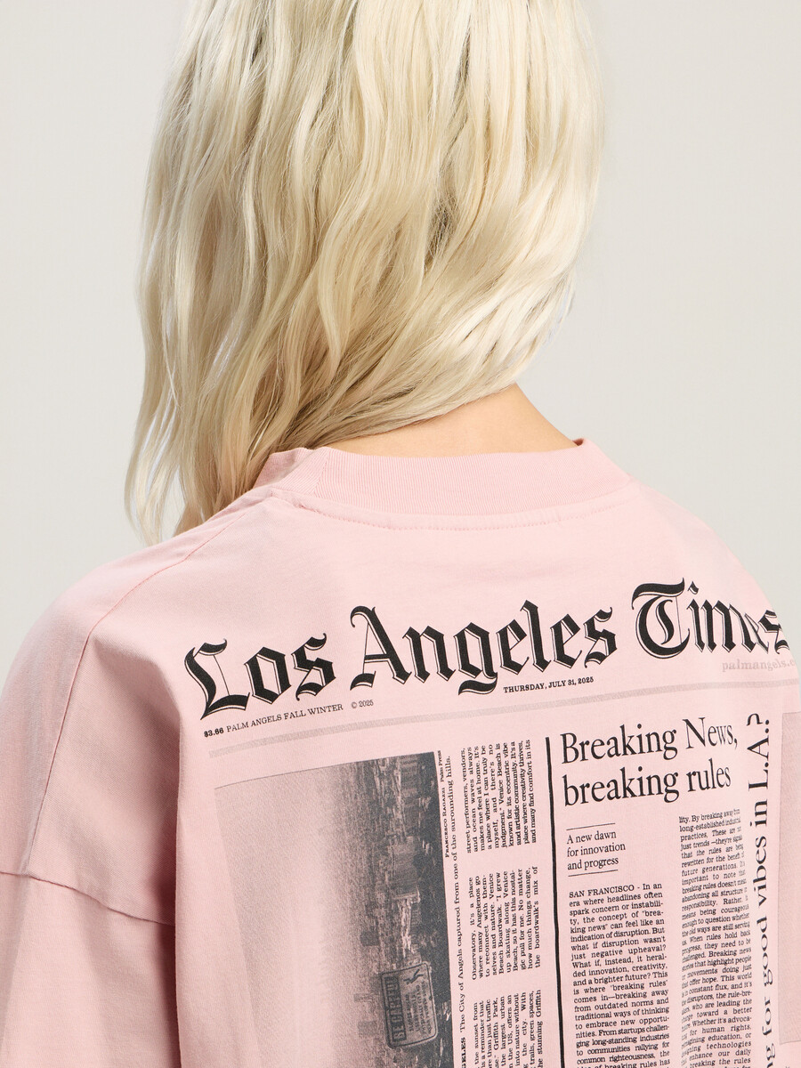 maglietta larga grafica paxlatimes