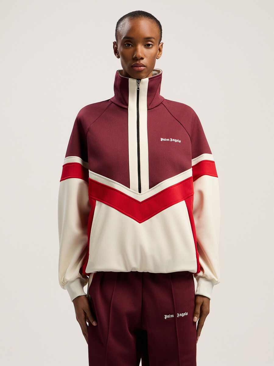 giacca sportiva anorak color block