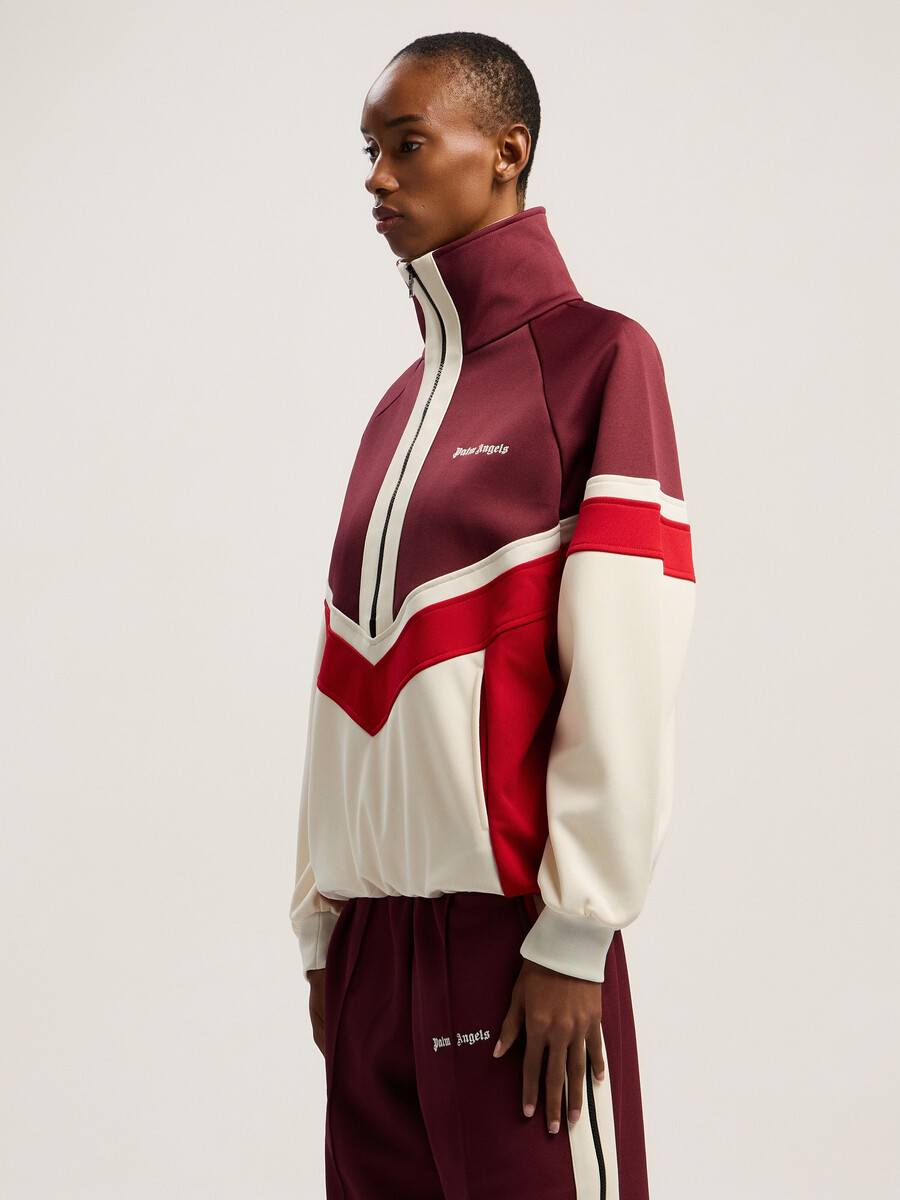 giacca sportiva anorak color block