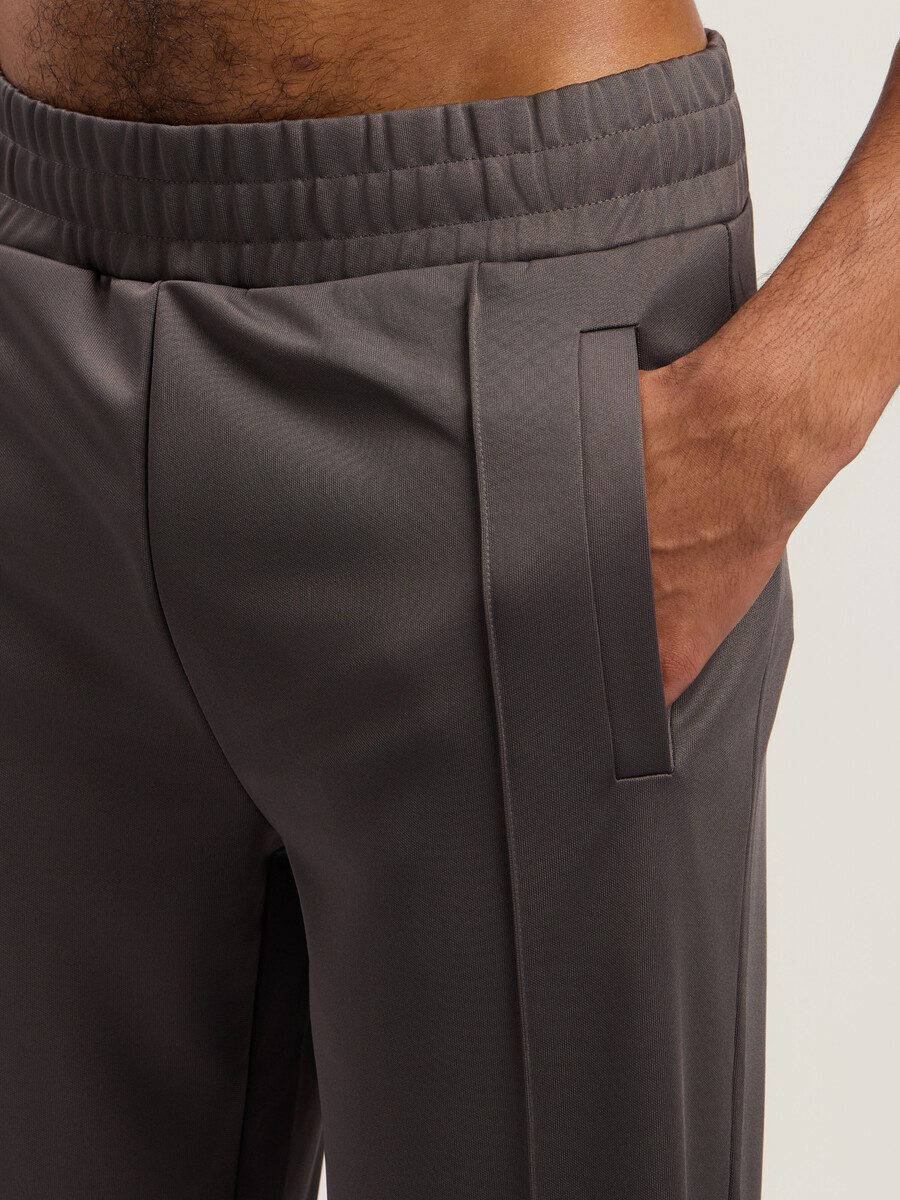 pantaloni da tuta con logo curvo