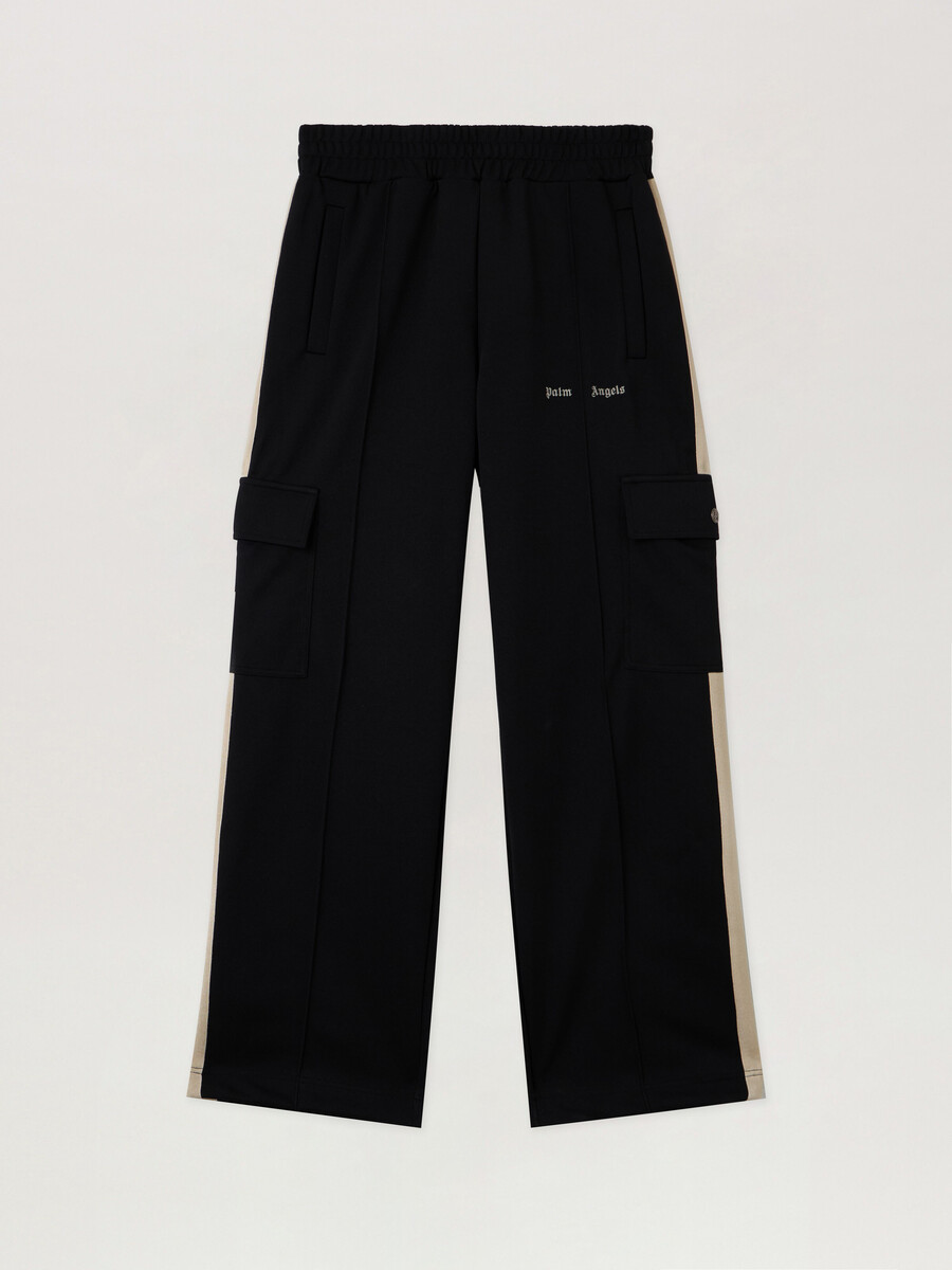pantaloni cargo con logo classico