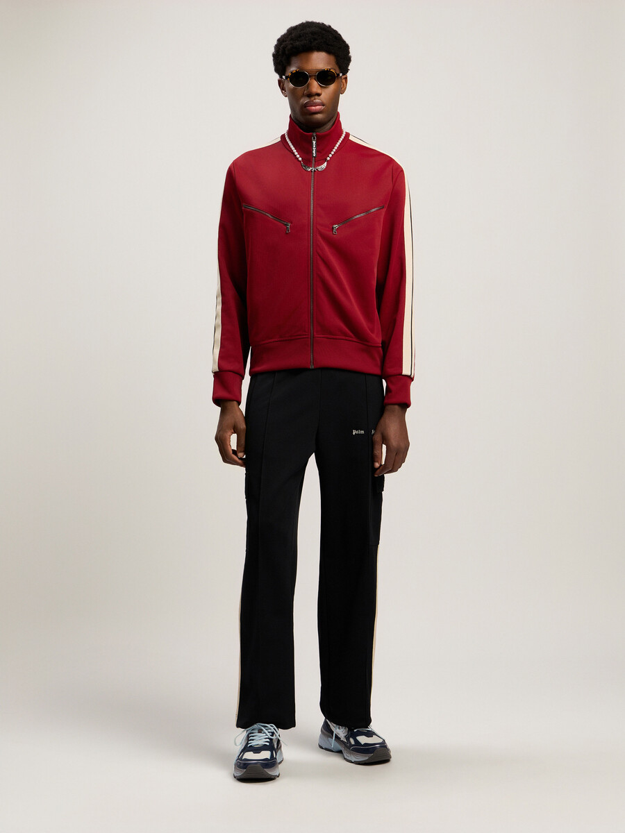 pantaloni cargo con logo classico
