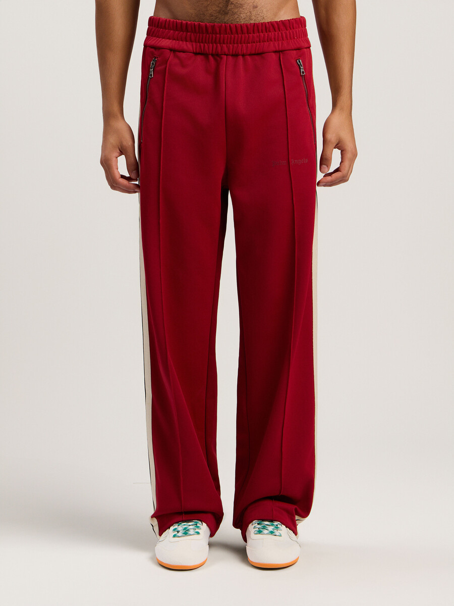 pantaloni da tuta con zip e logo classico
