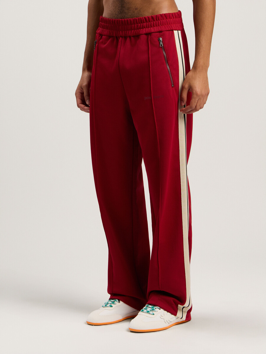 pantaloni da tuta con zip e logo classico