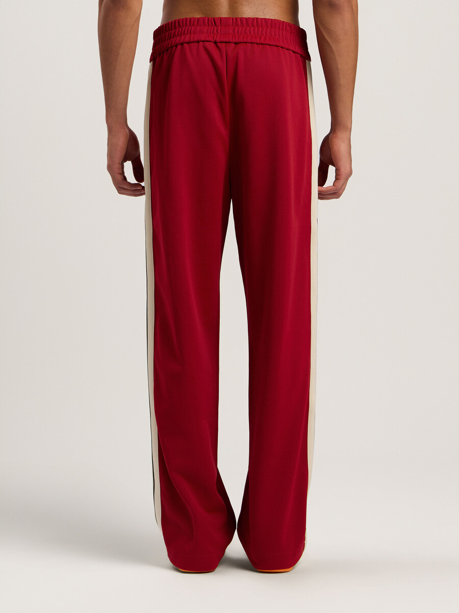 pantaloni da tuta con zip e logo classico