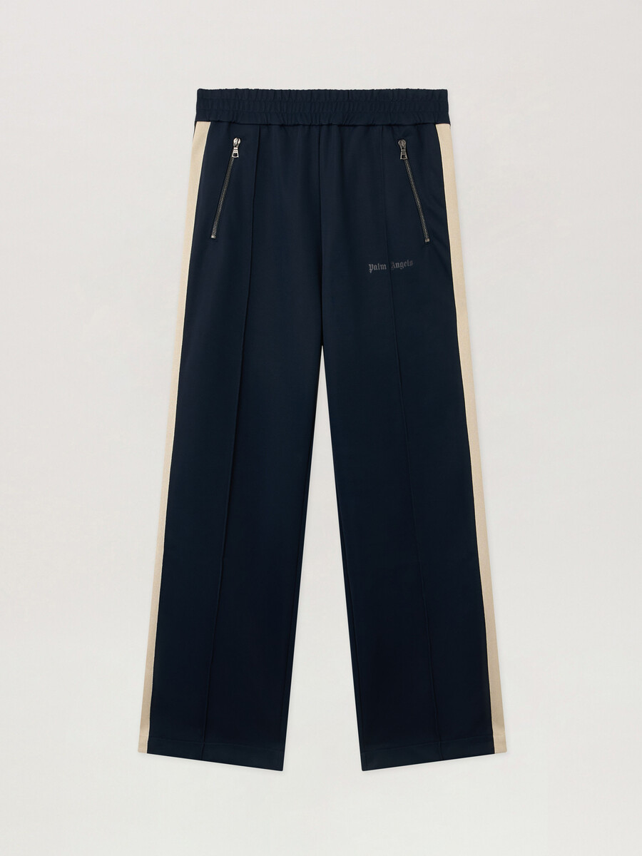 pantaloni da tuta con zip e logo classico