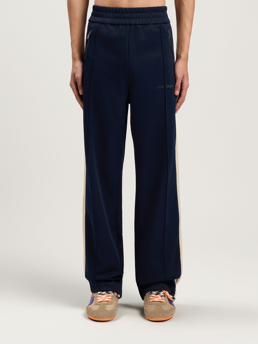 pantaloni da tuta con zip e logo classico