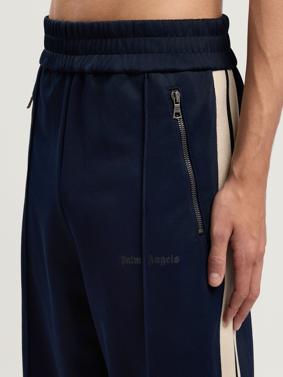 pantaloni da tuta con zip e logo classico
